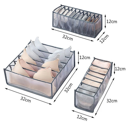 Jeans Organization Storage Box Closet Organizer For Underwear Clothing System Socks Pants Drawer Organizers Cabinet