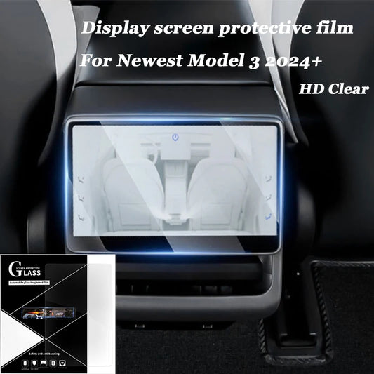 For Model 3 Highland 2024 Car Screen Tempered Glass Protector Film For Tesla Model3+ Accessories Navigator Touch Display HD Film