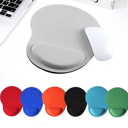 Mouse Pad EVA Support Wristband Gaming Mousepad Mice Mat Non Slip Gaming Mice Mat Soft Mousepad For Desktop PC Laptop Computer