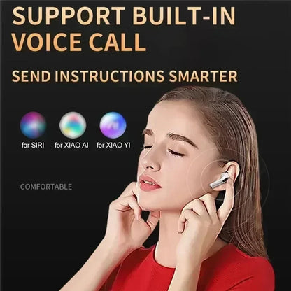 TWS Pro6 Earphone Bluetooth Headphones with Mic 9D Stereo Pro 6 Earbuds for Xiaomi Samsung Android Wireless Bluetooth Headset