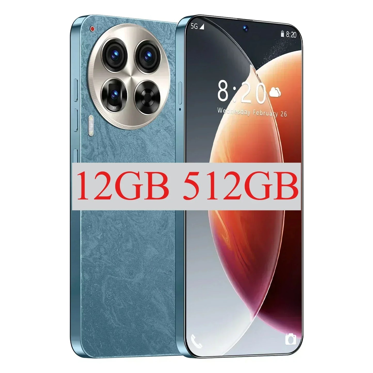 2025 New C30 Pro Smartphone 7.3 Inch Full Screen 4G/5G Cell Phone 16TB+1TB 6800mAh Mobile Phones 108MP Global Version Celulares