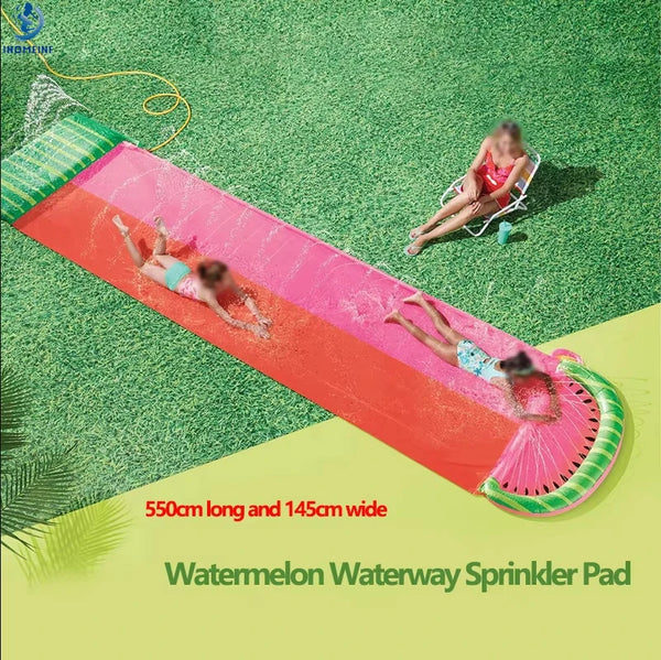 Scivolo N con scivolo per acqua anguria da 5,5 m