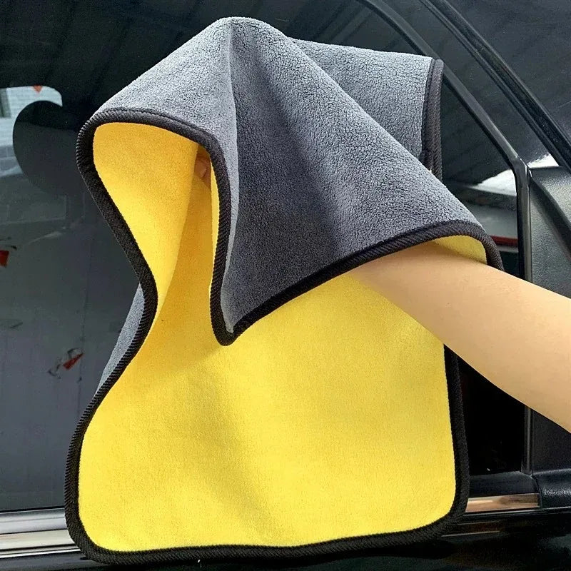 Microfiber Cleaning Towel Car Cleaning Cloths Professional Detailing Car Drying Microfiber Towel Wash Towels Accessories 10/1Pcs