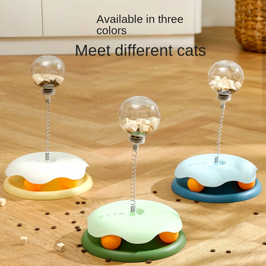 Cat Puzzle Food Leaking Ball Toy Cat Dog Interactive Treat Leaking Toy Catnip Slow Cat Dog Feeder Fun Pet Products Accessories