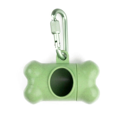 Pet Dog Poop Bag Bone Shape Dispenser Waste Garbage Carrier Holder Dispensers Poop Bag Dogs Trash Cleaning Tool Dog Pet Products