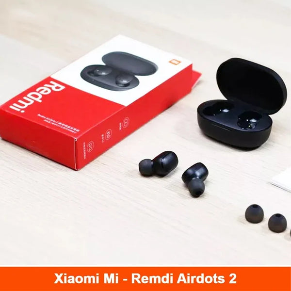 Disponibile Xiaomi Redmi AirDots 2 Auricolari stereo Bluetooth 5.0 con ricarica wireless, auricolari in-ear con bassi potenti, auricolari wireless Ture