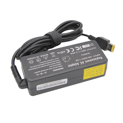 20V 3.25A 65W USB AC Laptop Charger Power Adapter For Lenovo Thinkpad X301S X230S G500 G405 X1 Carbon E431 E531 T440s Yoga 13