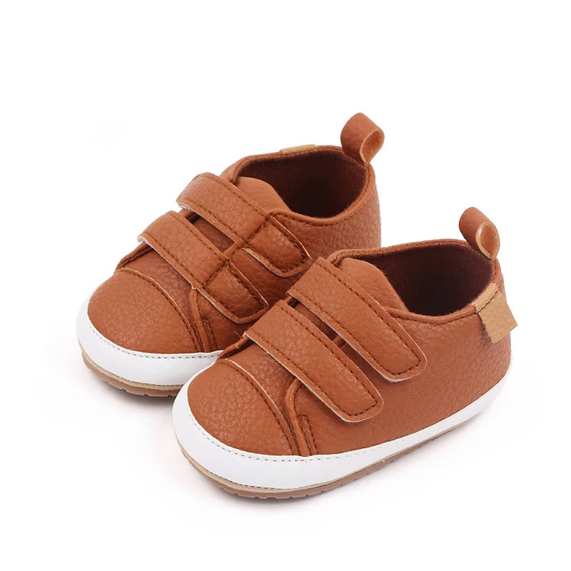 KIDSUN Spring Boys Girls Casual Canvas Sneakers Shoes Newborn Baby Shoes Soft Sole First Walkers Toddler Shoes