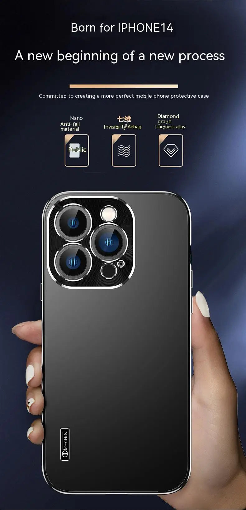 For iPhone 16 15 14 13 Pro Max Case Metal Aluminium Alloy Full Camera Lens Protective Original Color Ultrathin Back Cover