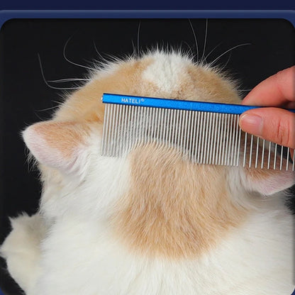 16/19/22cm Light Aluminum Pet Comb Professional Dog Grooming Cat Comb Cleaning Hair Trimmer Brush Accessories 5 Colors Optional