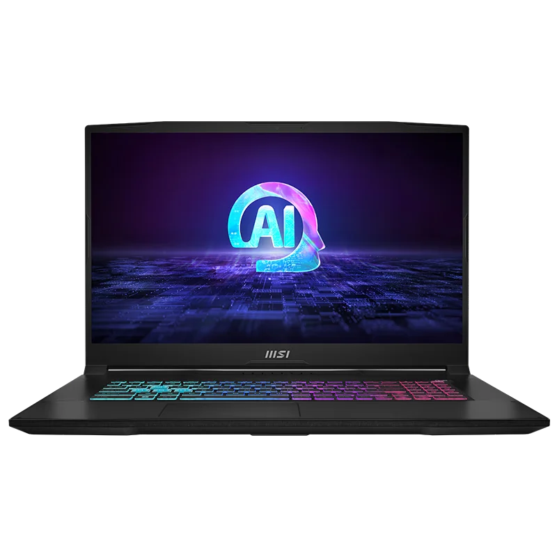 2024 MSI Katana A17 AI Laptop 17.3 Inch 2.5K QHD 240Hz IPS Screen Netbook AMD Ryzen R9-8945HS 16GB 1TB RTX4060 Gaming Notebook