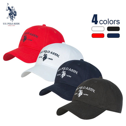 Casual Sport U.S.POLO ASSN Fashion Baseball Cap Women Men Snapback Cap Polo Style Hat Classic Outdoor all-Match Travel Cap