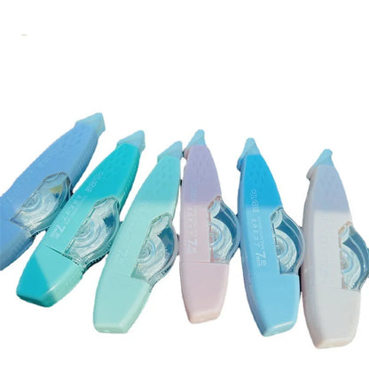 6 Pcs/set school accessories  kawaii stationery back to school  stationery cute school supplies glue tape roller correction tape