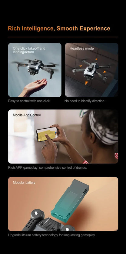 Xiaomi MIJIA K6MAX Drone 8K GPS Professional HD Aerial Photography 3 Camera Omnidirectional Obstacle Avoidance Quadrotor Drone