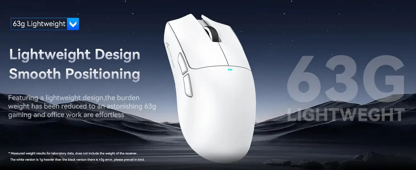 ATTACK SHARK X11 Wireless Lightweight Three-mode GamingMouse Sensor PAW3311 with RGB Charging Optical 22K DPI Computer Accessory