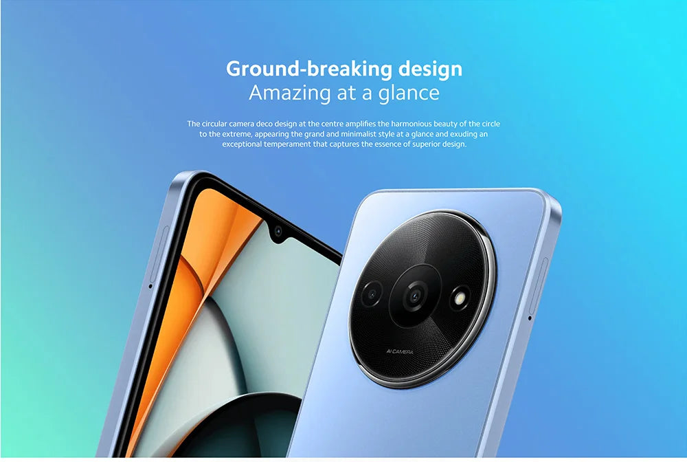 Global Version Xiaomi Redmi A3 Smartphone Mediatek Helio G36 Hd Screen 6.71 Inch Dual Camera 5000mah Battery 10w Fast Charge