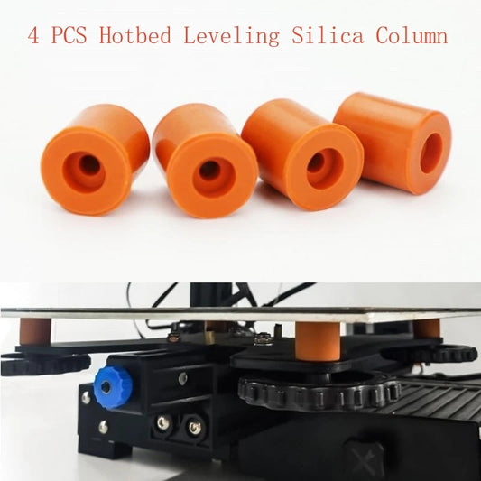 Creality Ender 3 V2 4Pcs Hotbed Leveling Silica Column Freely Level The Hotbed Platform Silica for Ender 3/3S/Pro/CR10 Series