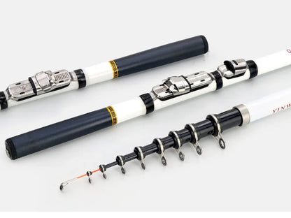 JOSBY Telescopic Rock Fishing Rod Spinning Carp Feeder Carbon Fiber Pesca 3M 2.7M 2.4M 2.1M 1.8M 1.5M Mini Travel Ultra durable