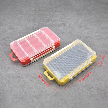 New Fly Fishing Tackle Box Fishing Accessories Tool Storage Box Sided Carp For Fishing Goods Hooks Lure Boxes