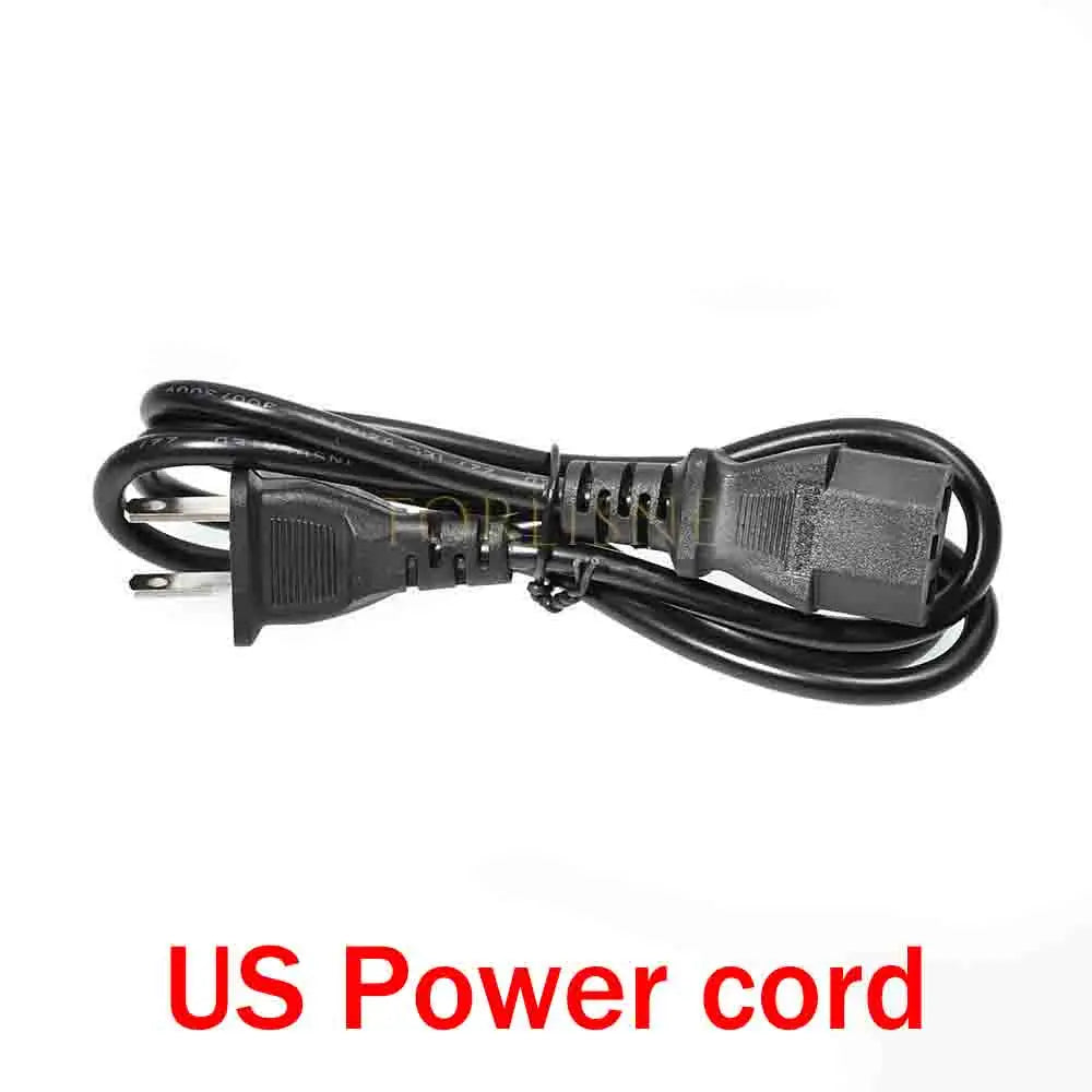 AC Power Cord Lead 3 Pin EU European PLUG PC LCD LED Cable Prong Laptop,1.2M Pure copper power cord