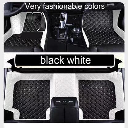 Custom Automotive Car Floor Mats For Audi A5 Sportback 2010 2011 2012 2013 Auto Luxury Leather Men Women Car Mats Full Coverage