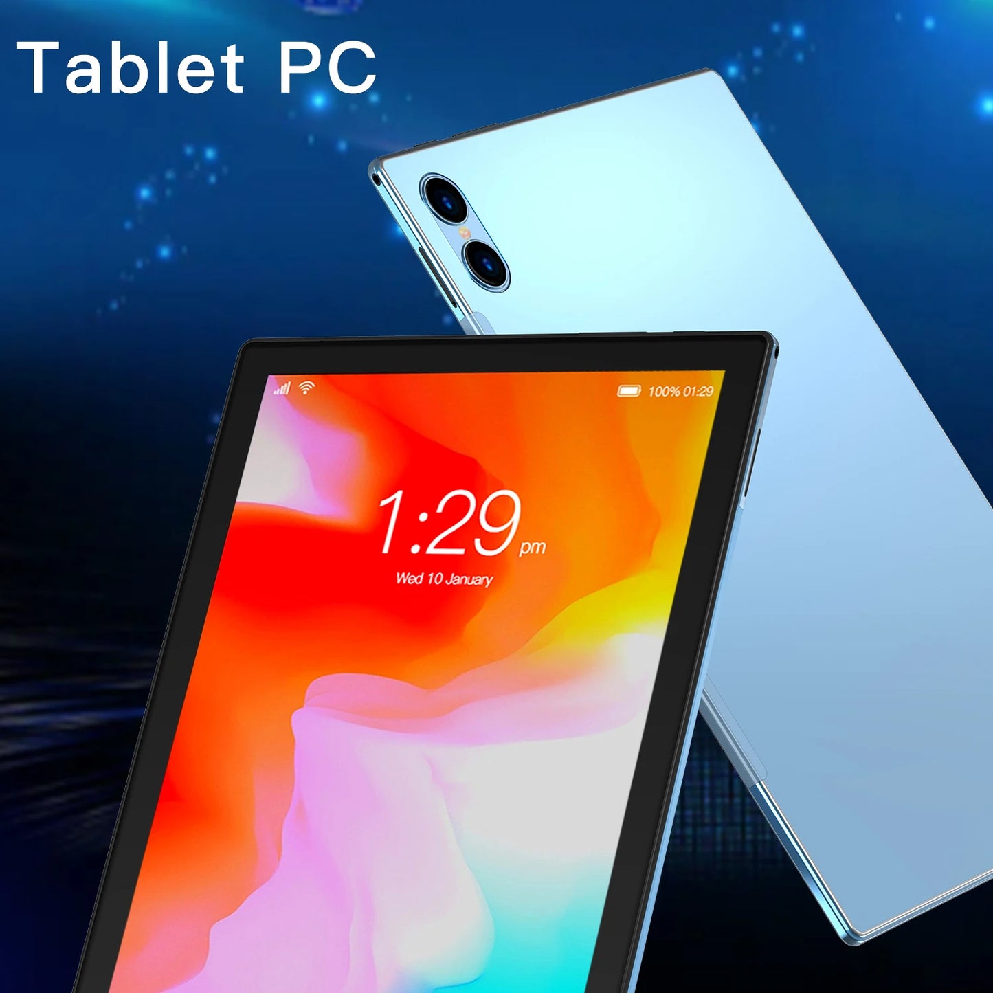 2024 New Global Version Android 12.0 Tablet Pad 5 Pro Max 12GB+512GB 10.1 Inch Screen Tablet Android Tablet Pc 4G WiFi Tablet