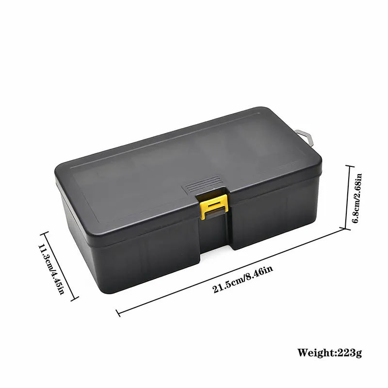 Fishing Tackle Box Large Capacity Fishing Accessories Tool Storage Box Fish Hook Lure Fake Bait Box Fishing Supplies