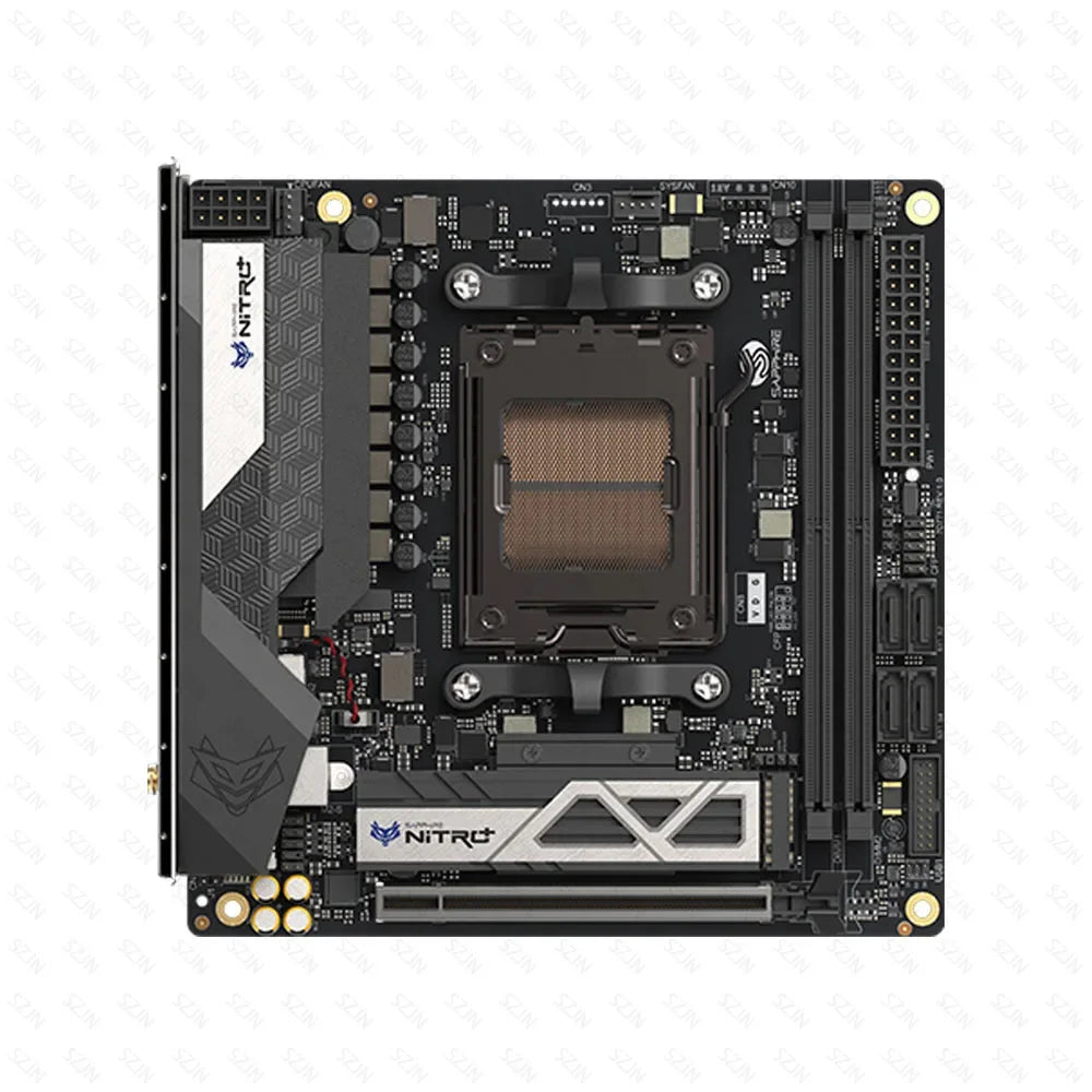 SAPPHIRE Nitro+ B650I Motherboard Set with AMD Ryzen 7 7700 DDR5 32GB 6000Mhz Support M2 NVME Onboard WIFI BT Modular Gaming Kit