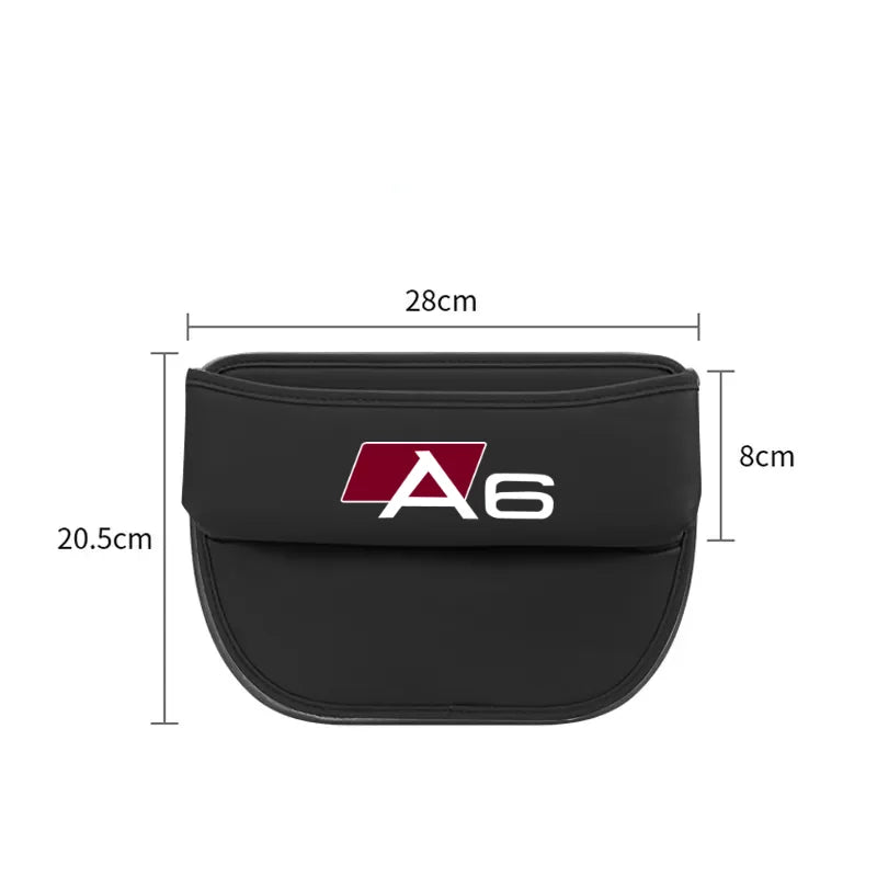 Car Special Seat Crevice Storage Box Seat Slit Catcher Organizer for audi sport RS A1 A3 A4 B7 B8 A5 A6 A7 A8 Q3 Q5 Q7 Q8 TT