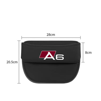 Car Special Seat Crevice Storage Box Seat Slit Catcher Organizer for audi sport RS A1 A3 A4 B7 B8 A5 A6 A7 A8 Q3 Q5 Q7 Q8 TT