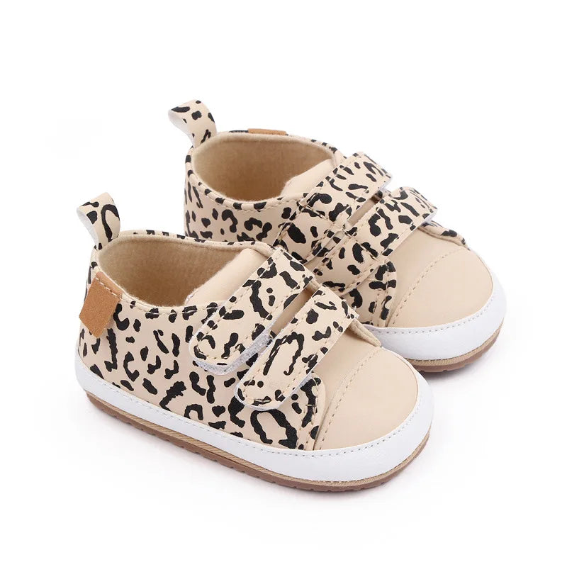 KIDSUN Spring Boys Girls Casual Canvas Sneakers Shoes Newborn Baby Shoes Soft Sole First Walkers Toddler Shoes