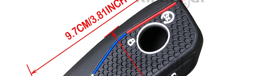 For BMW X5 G05 Series 5 530Li  X1 U11 U06 G81 M3 LCI Ix X7 I7 XM Series 7 740Li IX40 Silicone Car Key Case Caps Key Cover Holder