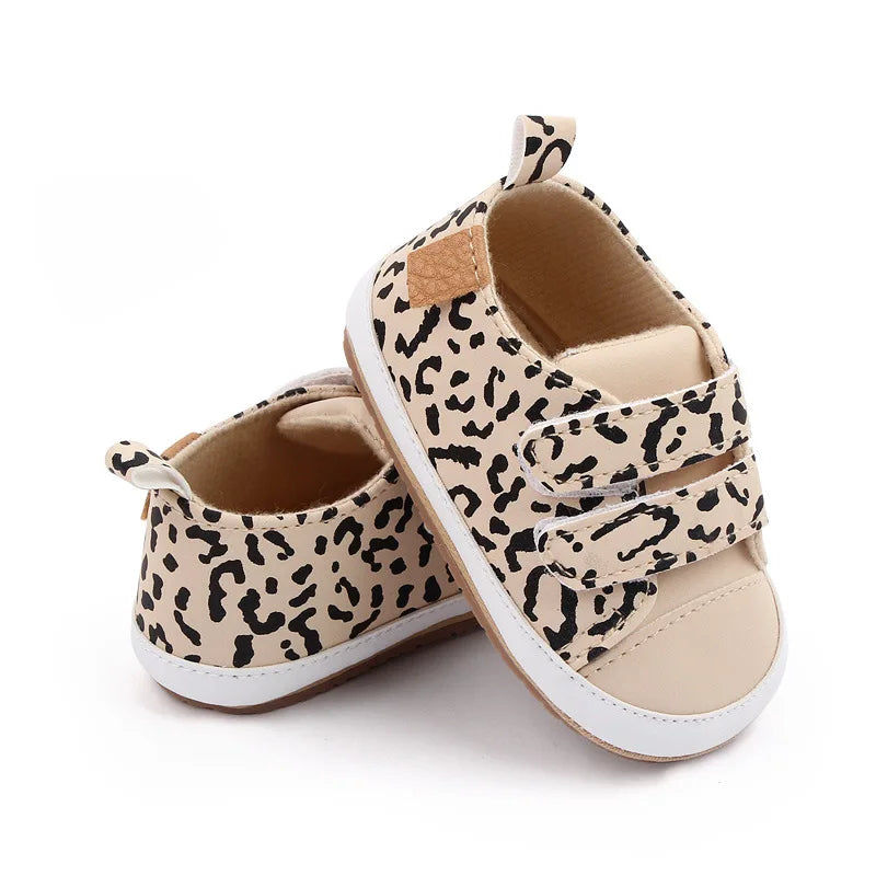 KIDSUN Spring Boys Girls Casual Canvas Sneakers Shoes Newborn Baby Shoes Soft Sole First Walkers Toddler Shoes