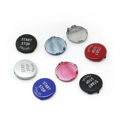 Car Engine Ignition Start Stop Button Switch Cap Cover Replacement For BMW 3 X1 X5 X6 E90 E91 E92 E93 E87 E60 E84 E70 E71 E89