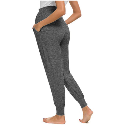 2024 Maternity Pants Soft Slim Adjustable Waist Pregnant Women Leggings Pregnancy Clothes Pants Ropa Mujer Embarazada Premama