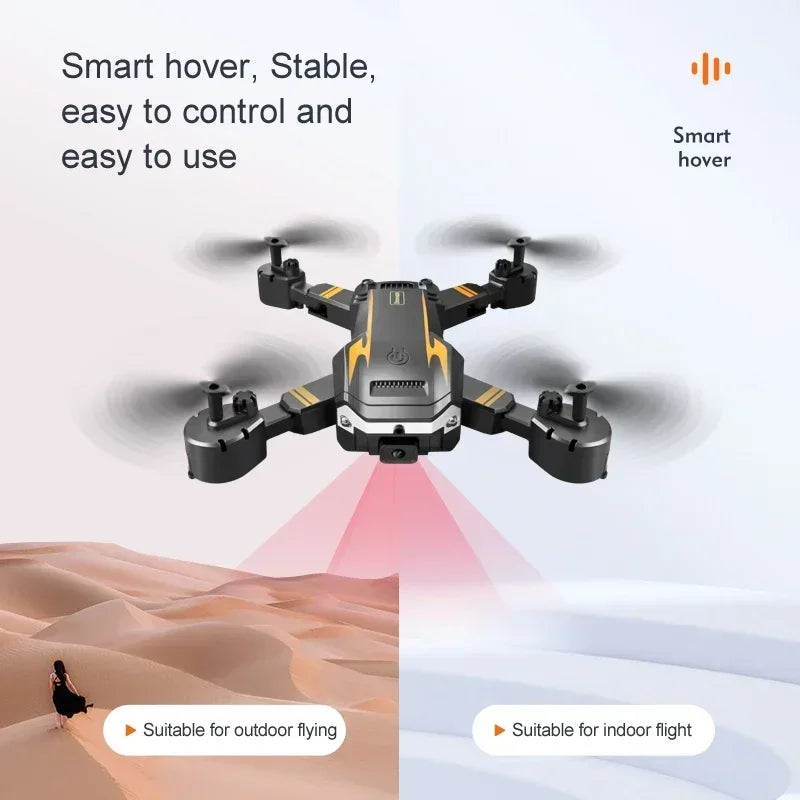 S6 Mini Drone Professional 4K HD Camera For XIAOMI Optical Flow Localization 3sided Obstacle Avoidance Quadcopter Toy Gift