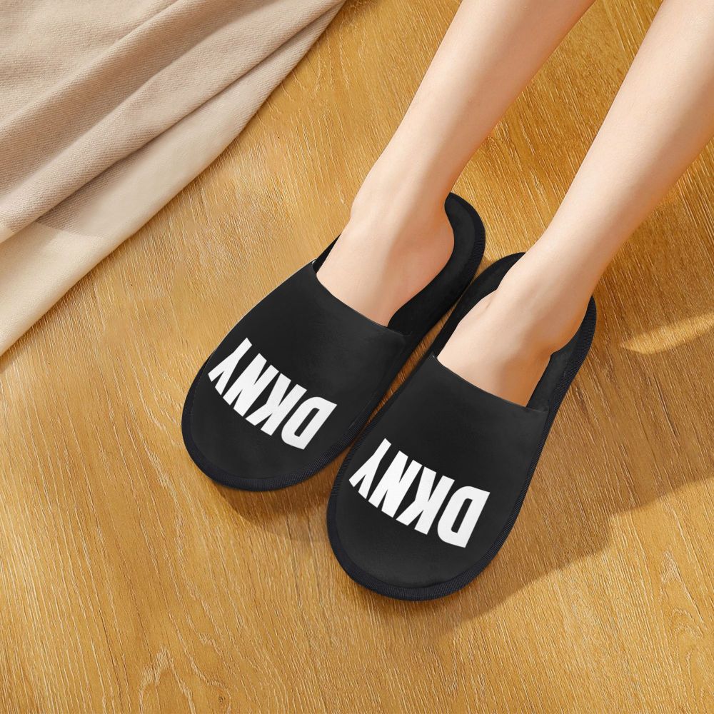 Winter Slippers Fashion DKNYs Merch Household Fur Slippers Slides Living Room Cozy Non-slip Slides