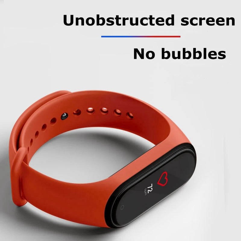 3D Full Screen Protector For Xiaomi Mi band 6 7 Miband Soft Glass Protective Smart Watch Accessories xiaomi mi band 5 4 3 Film