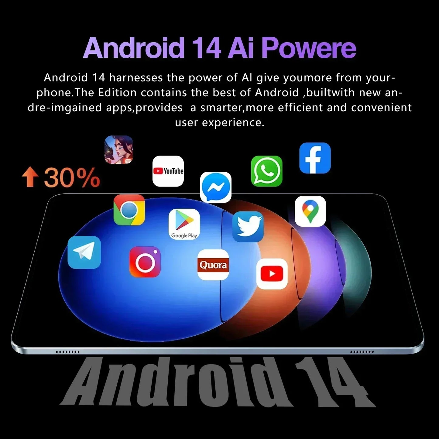 2025 Pad Global Version Pad 6S PRO Tablet Android 14 16GB 1TB 2TB 11Inch 20000mAh 5G Dual WiFi Phone Call Google Play Tablet PC