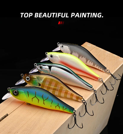 ALLBLUE HUNCH 105SP SR Fishing Lure Shad 105mm 28.5g Suspend Wobbler Minnow 1-1.5M Artificial Hard Plastic Bait Bass Pike Tackle