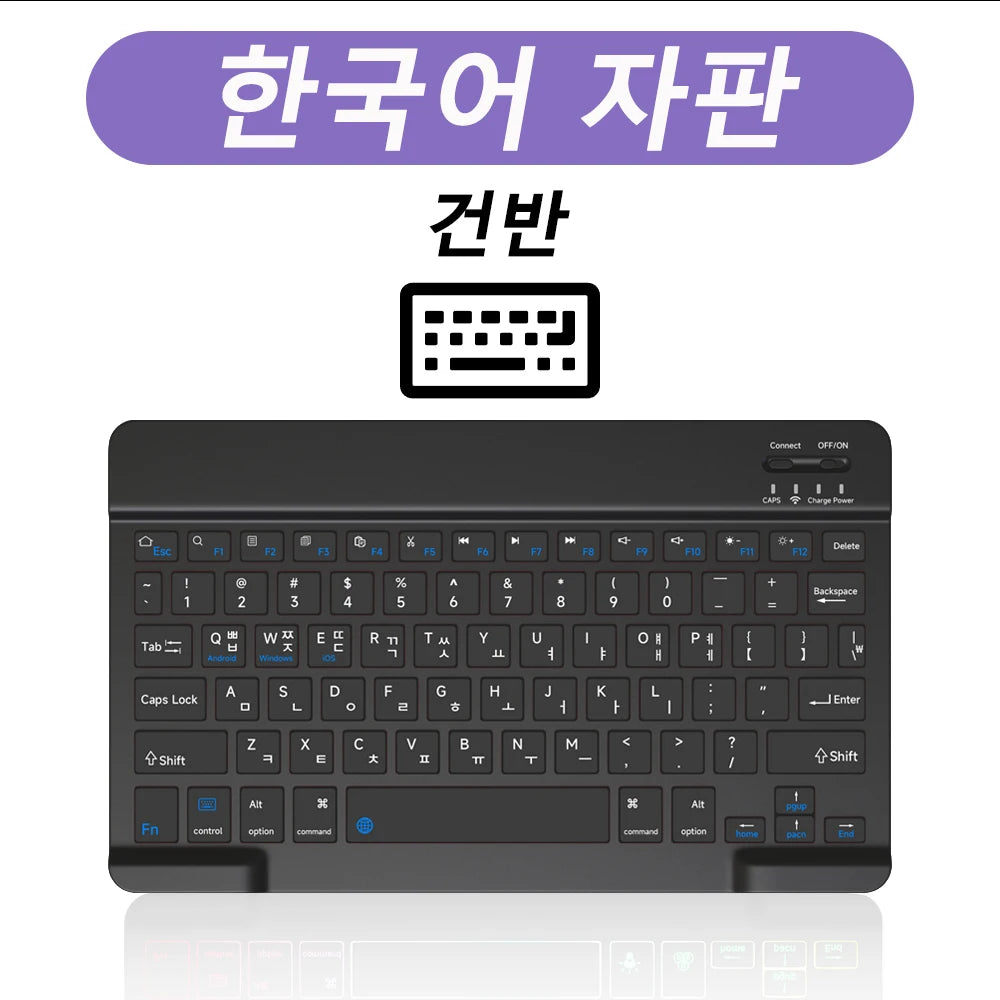 CASEPOKE For iPad Xiaomi Samsung Huawei Tablet Phone Bluetooth Keyboard and Mouse Mini Wireless Keyboard Android IOS Windows