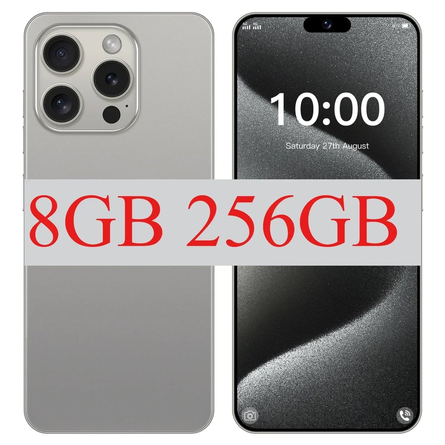 Brand New Original 16GB+1TB for Mobile Phones 6.8 Inch XS15 Pro Full Screen 4G 5G Cell Phone 6800mAh Smartphone Global Version