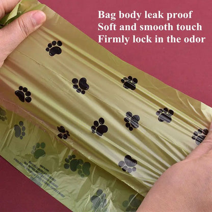 Roll Pet Biodegradable Trash Bag Dog Poop Bags Bulk  Scented Poop Bag Degradable Cat Waste Bags Dog Poop Dispenser