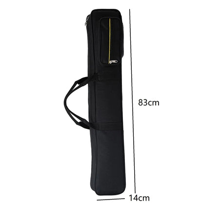 3x4 Pool Cue Cases 1/2 Snooker Pool Cue Bag Portable Lightweight Soft Billiard Cue Stick Storage Pouch Sport Accessories