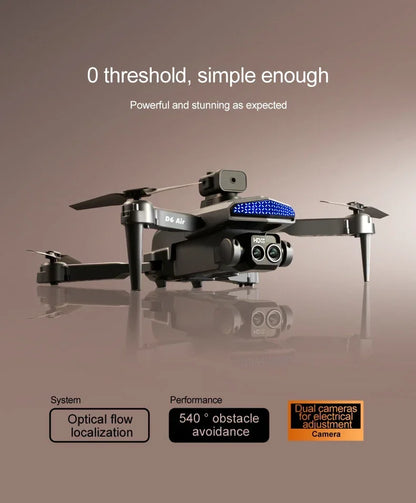 Mijia D6 Drone 4K Professional 8K 5G HD Camear RC Quadcopter Helicopter WIFI FPV Remote Control Plane Christmas Gift RC Toys