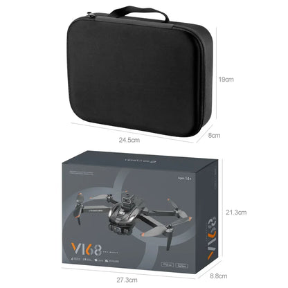 For Xiaomi V168 Drone 8K 5G GPS Professional HD Aerial Photography Dual-Camera Omnidirectional Obstacle Avoidance Drone