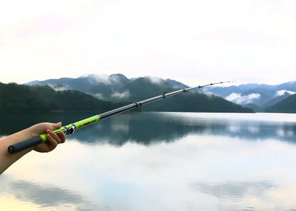 JOSBY Telescopic Rock Fishing Rod Spinning Carp Feeder Carbon Fiber Pesca 3M 2.7M 2.4M 2.1M 1.8M 1.5M Mini Travel Ultra durable