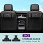 For Tesla Model 3 Y Leather Car Seatback Multi-Functional Storage Box Car Seat Back Organizer Rack Car Seat Rear Tissue Box