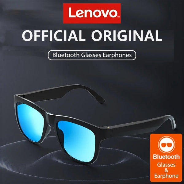 Nuovo originale Lenovo Lecoo C8 Smart Glasses Cuffie Wireless Bluetooth Occhiali da Sole Sport all'Aria Aperta Cuffie con Microfono HD per Chiamate