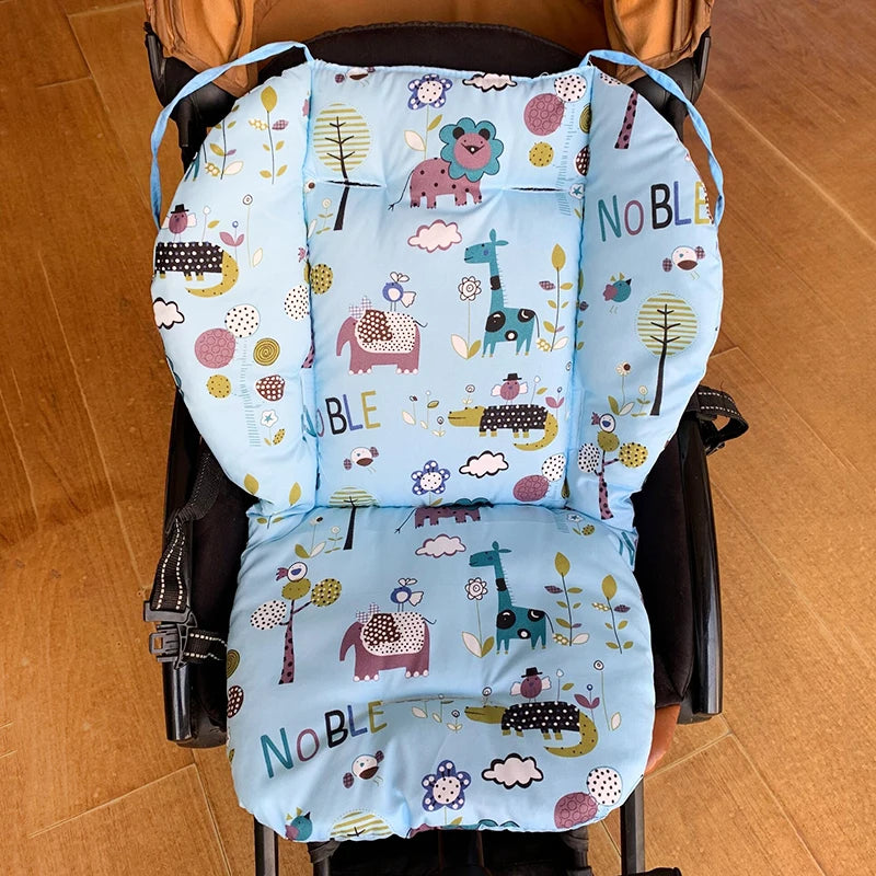 Baby Stroller Seat Pad Feeding Chair Mat Cover Protector Universal Baby Stroller High Chair Cotton Soft Kid Car Seat Pad Cushion